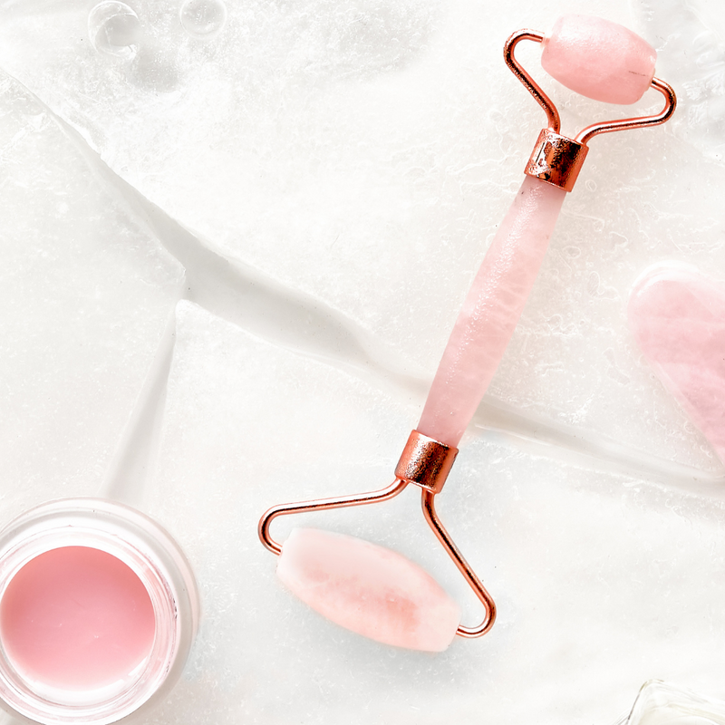Rose Quartz Facial Roller