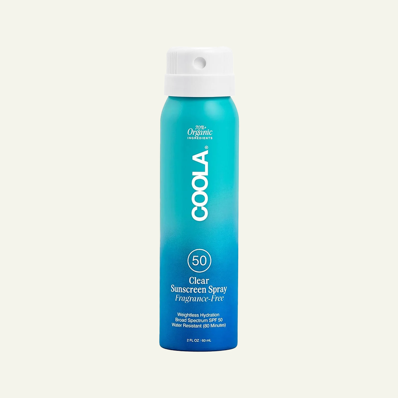 Clear Sunscreen Spray SPF50