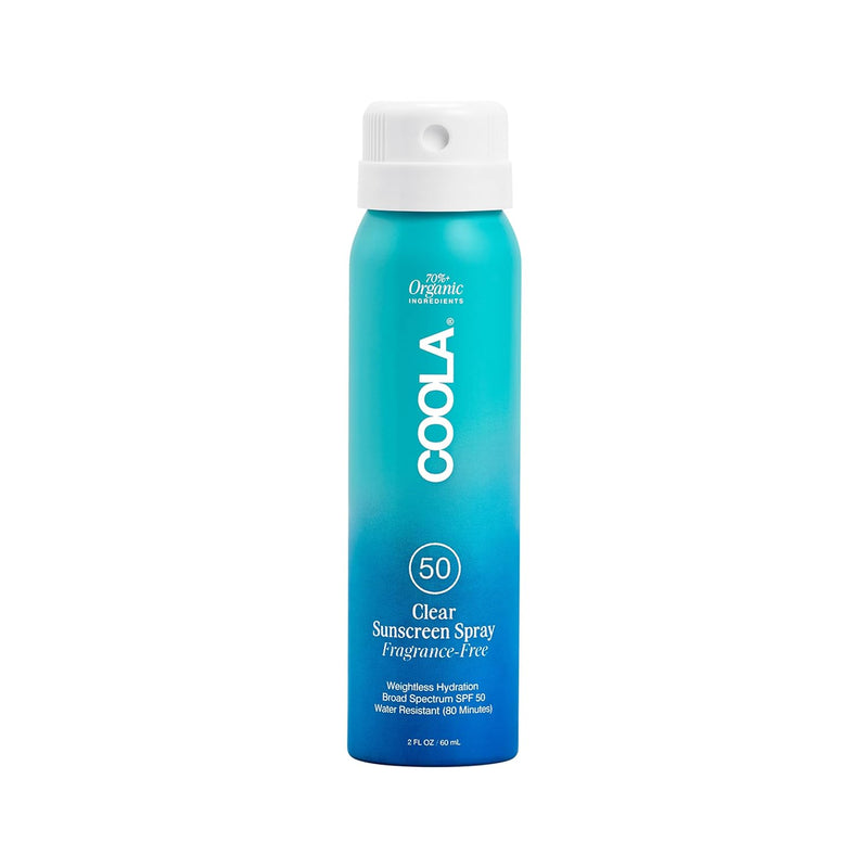 Clear Sunscreen Spray SPF50