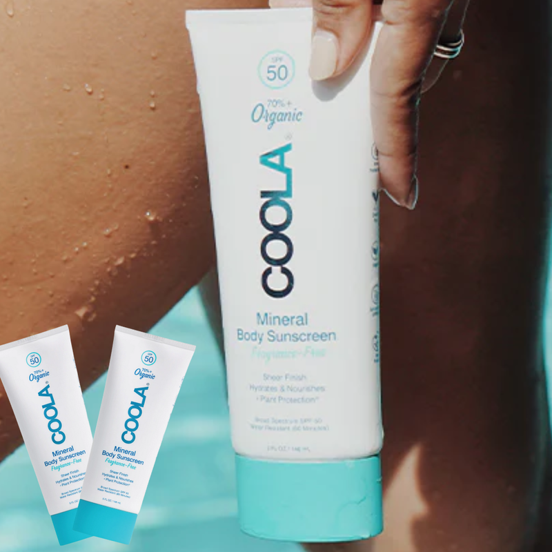 Mineral Body Organic Sunscreen Lotion SPF 50 - Fragrance Free
