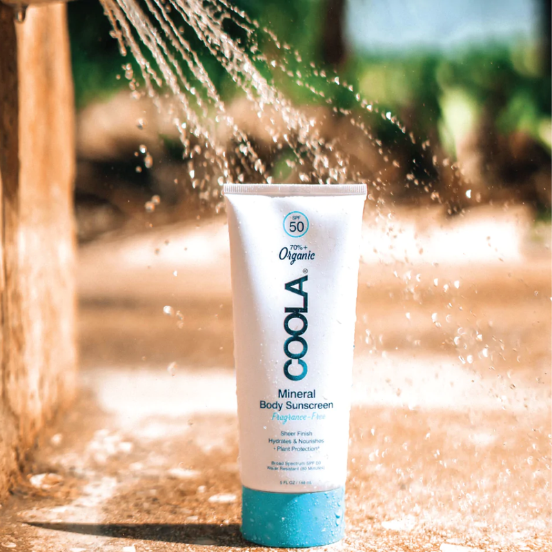 Mineral Body Organic Sunscreen Lotion SPF 50 - Fragrance Free
