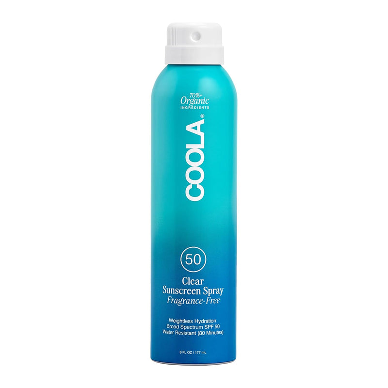 Clear Sunscreen Spray SPF50