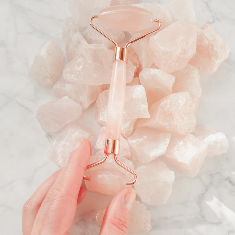 Rose Quartz Facial Roller