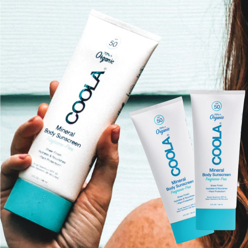 Mineral Body Organic Sunscreen Lotion SPF 50 - Fragrance Free