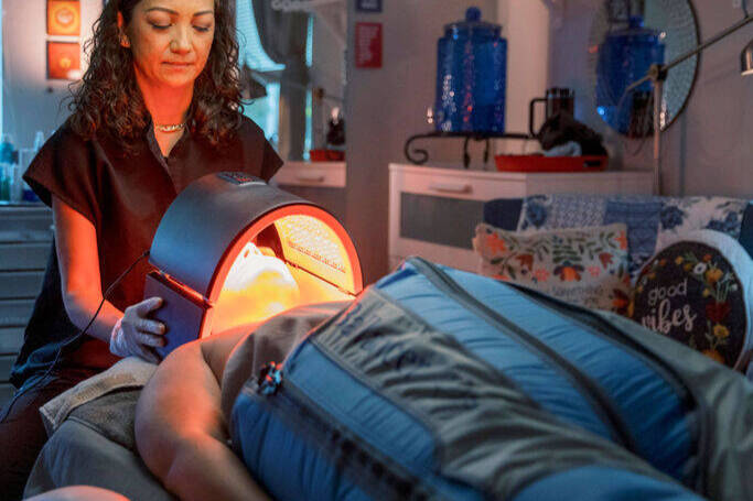 Relaxation and release — lymphatic flow support at Mismo